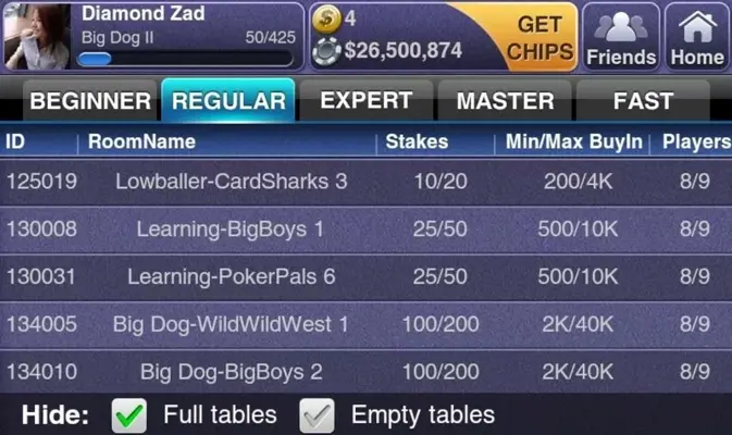 Texas HoldEm Poker Deluxe android App screenshot 0