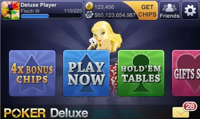 Texas HoldEm Poker Deluxe android App screenshot 1